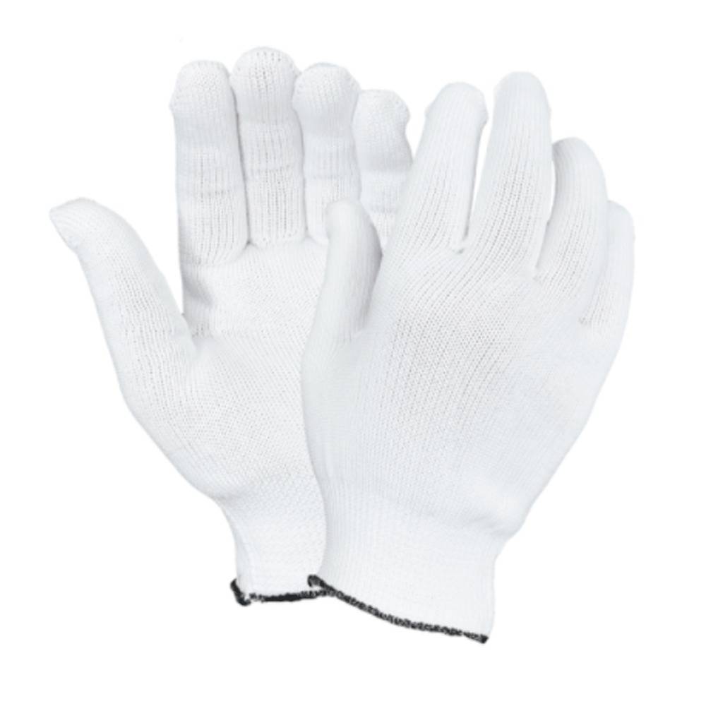 Guante Japonés Desechable Multiusos Cal 13 de Poliéster Blanco T-S MCR SX9627