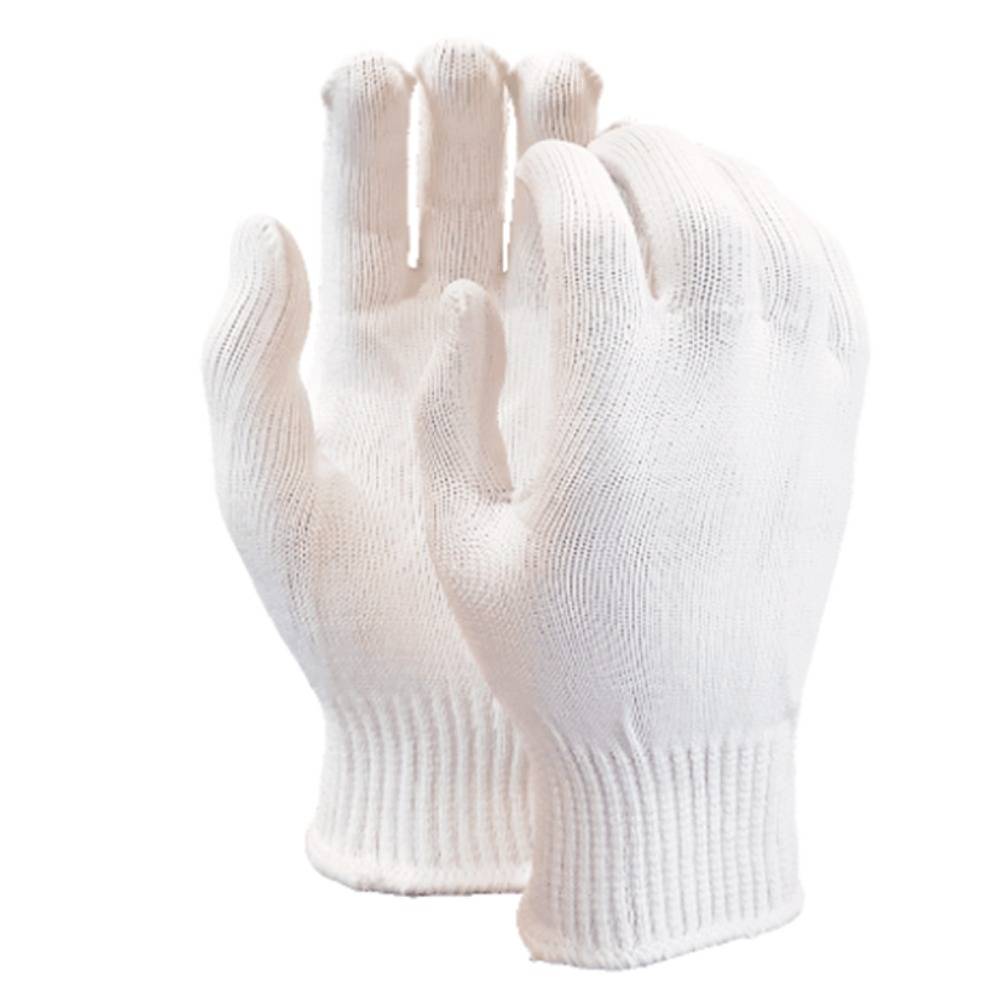 Guantes Ambisiestros de Nylon Calibre 10 Blanco T-S MCR SX9630