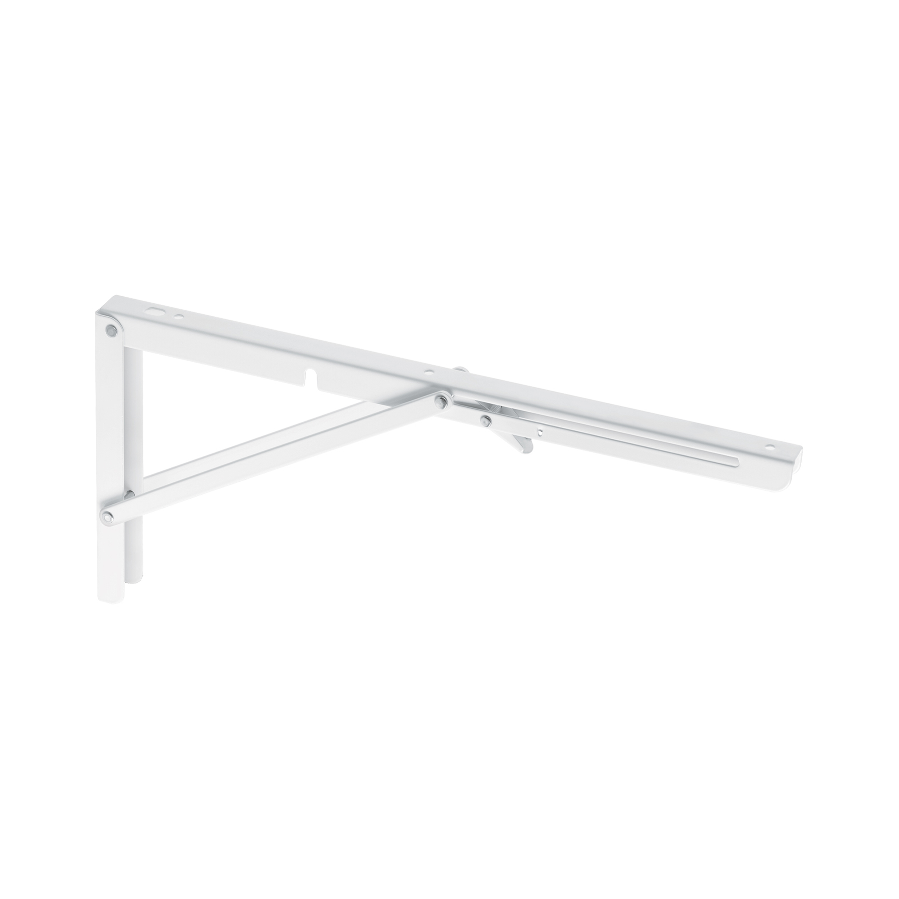 Ménsula plegable de acero blanca 8' x 16', FIERO