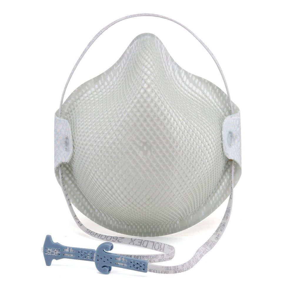 Respirador Desechable para Partículas N95 con Handystrap Blanco T-M/G MOLDEX 2600N95