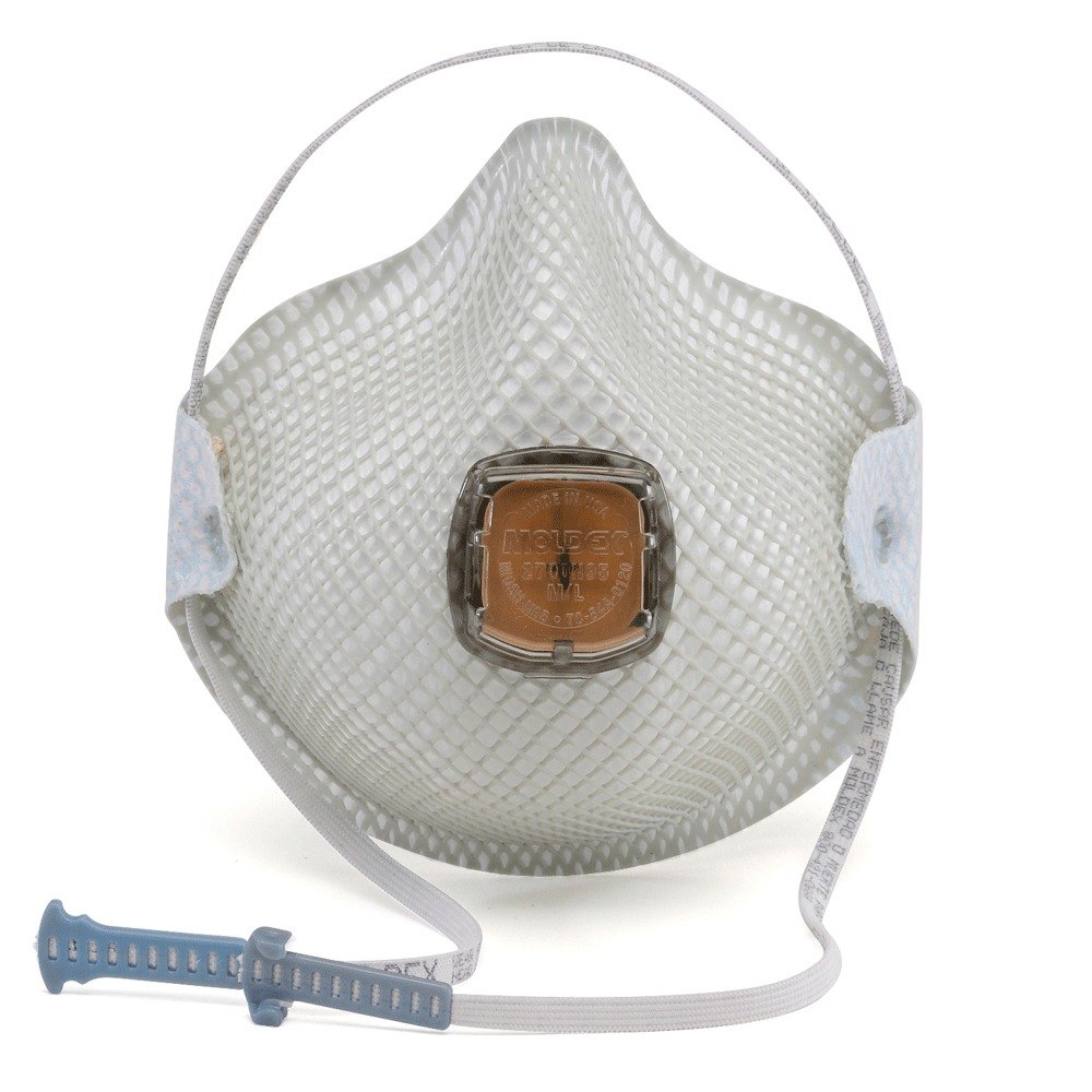 Respirador Desechable para Partículas N95 con Hadystrap Negro T-M/G MOLDEX 2700