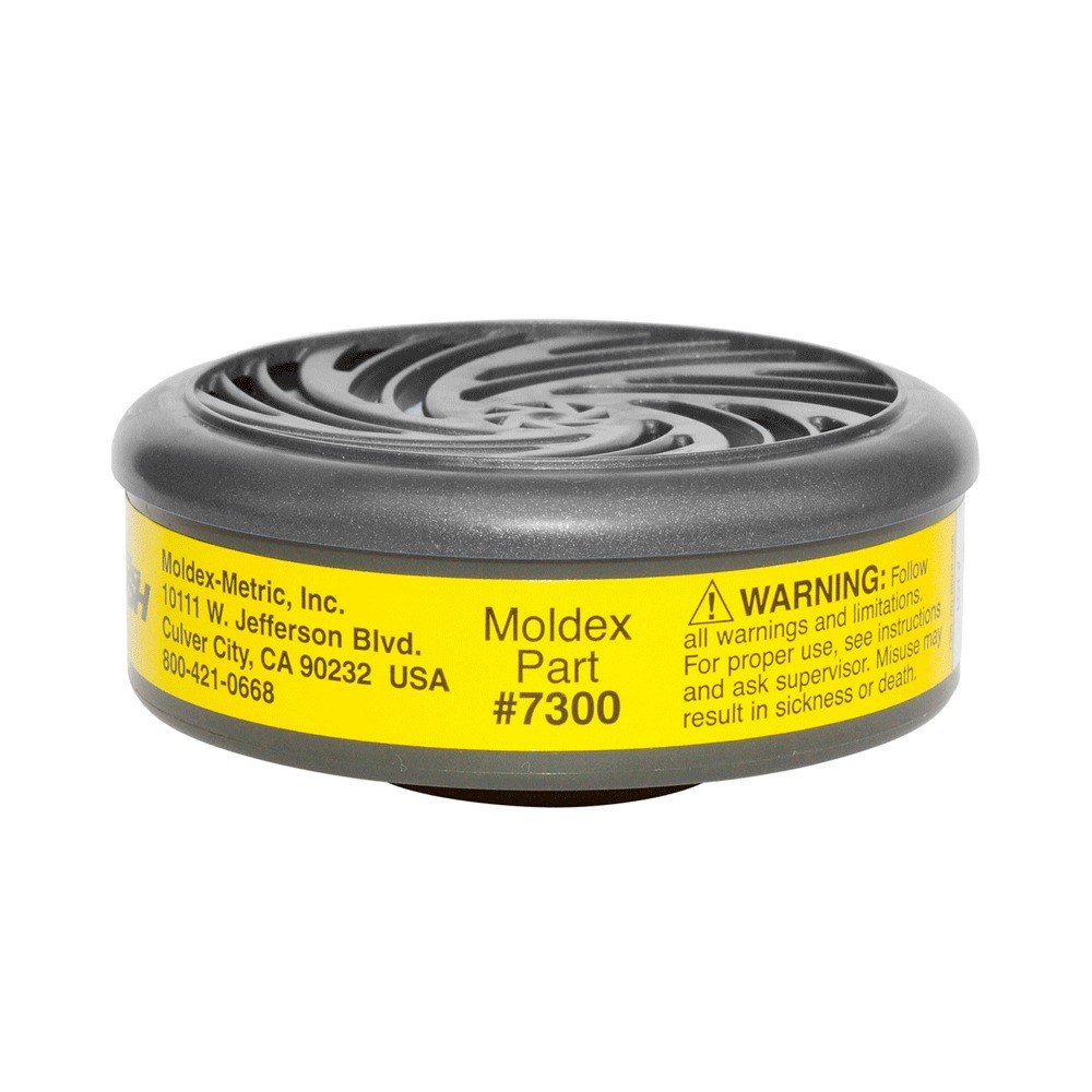 Cartucho Vapores Orgánicos/Gases Ácidos MOLDEX 7300