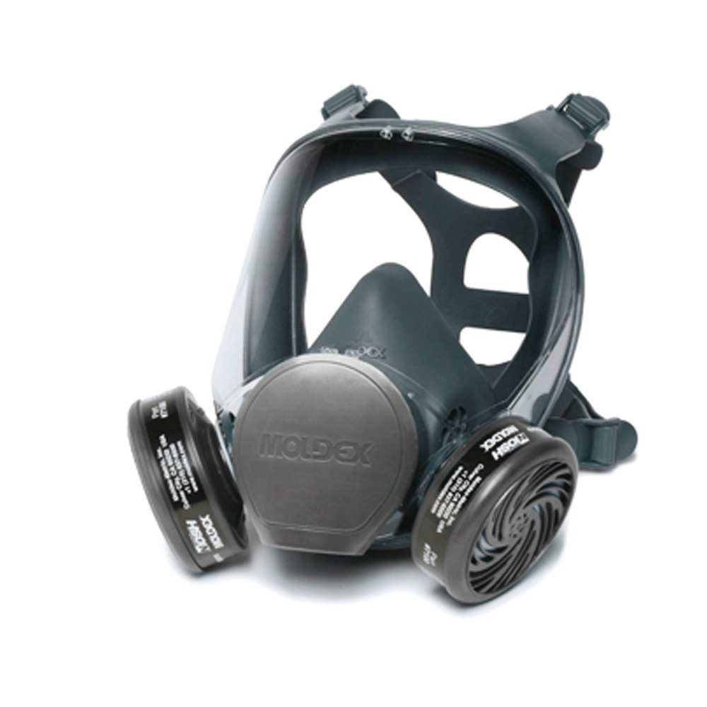 Respirador Reutilizable Cara Completa Libre de PVC Gris MOLDEX
