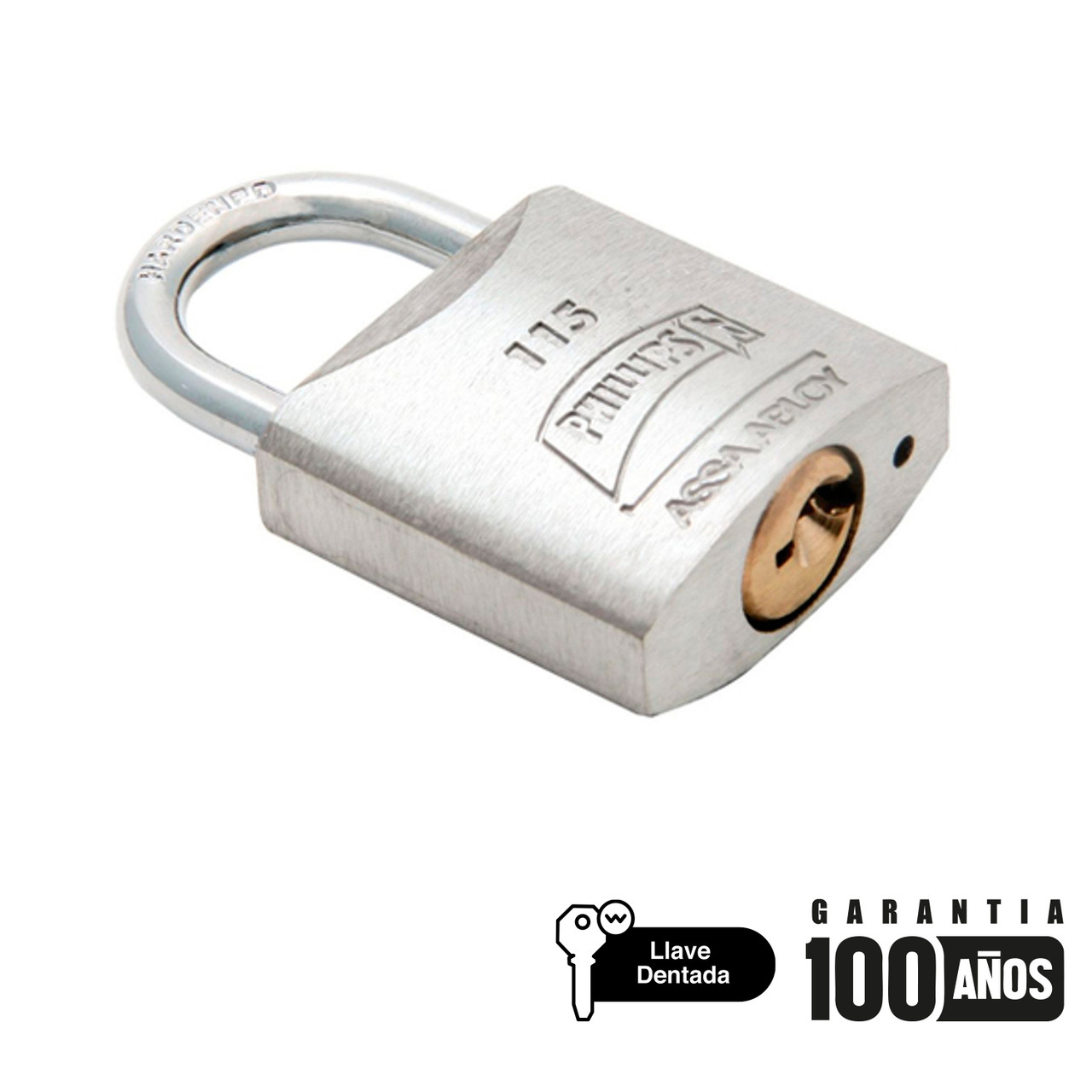 PHILLIPS - CANDADO METALICO 115 CAJ A