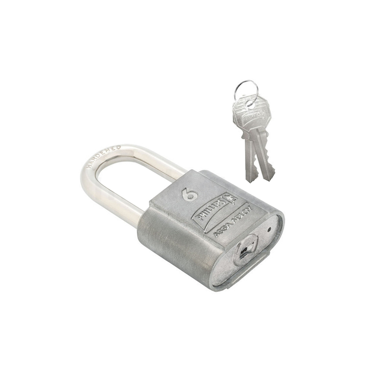 PHILLIPS - CANDADO METALICO 6GL GEM ELOSBLISTER