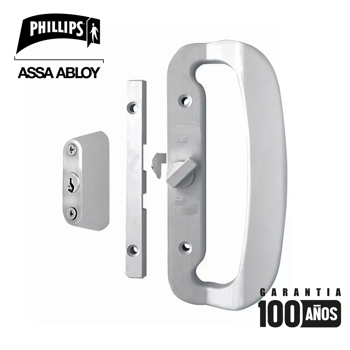 PHILLIPS - ALUMINIO JALADERA 444-CH AN CAJA