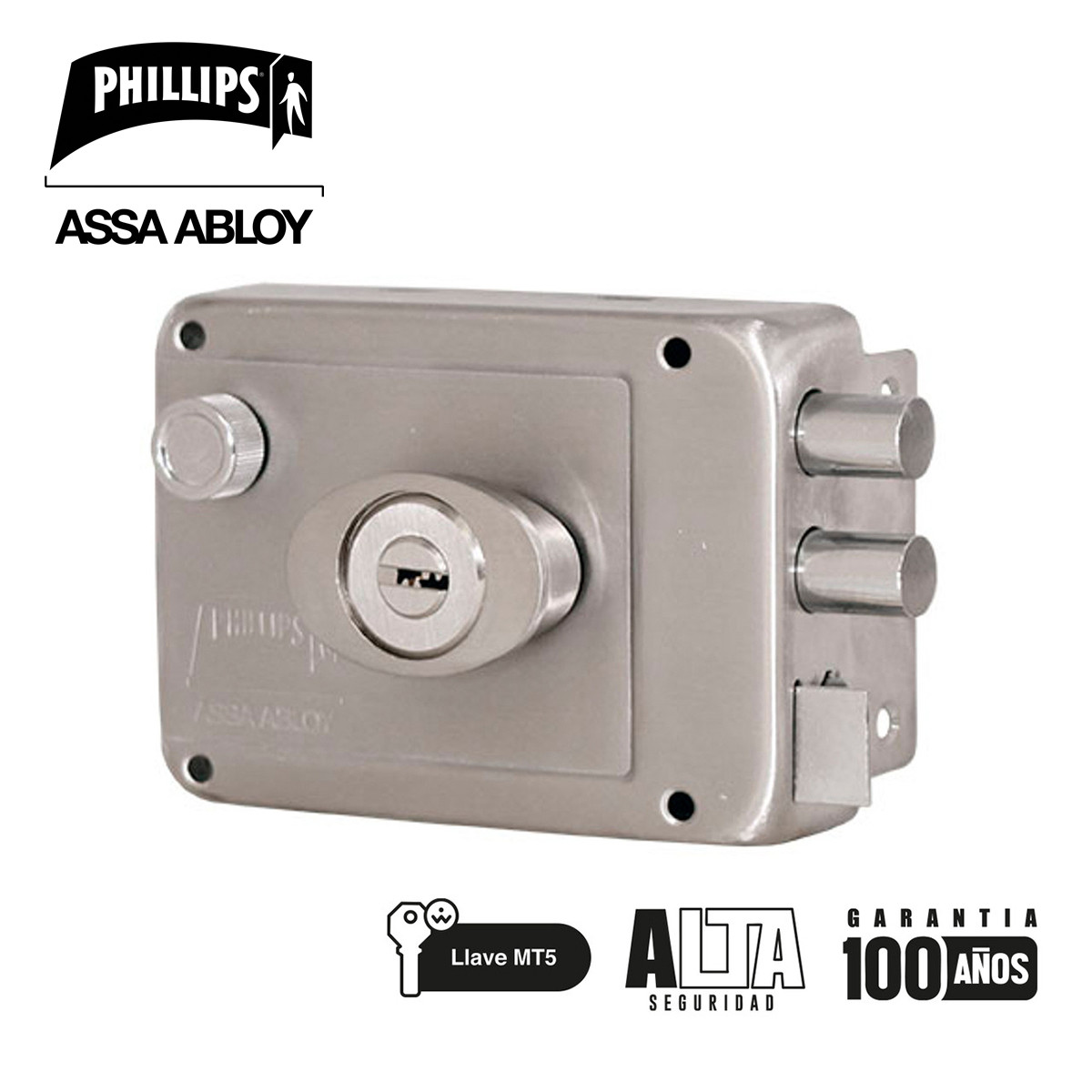 PHILLIPS - SOBREPONER HS-4200-AS-6 I/IF SS CAJA