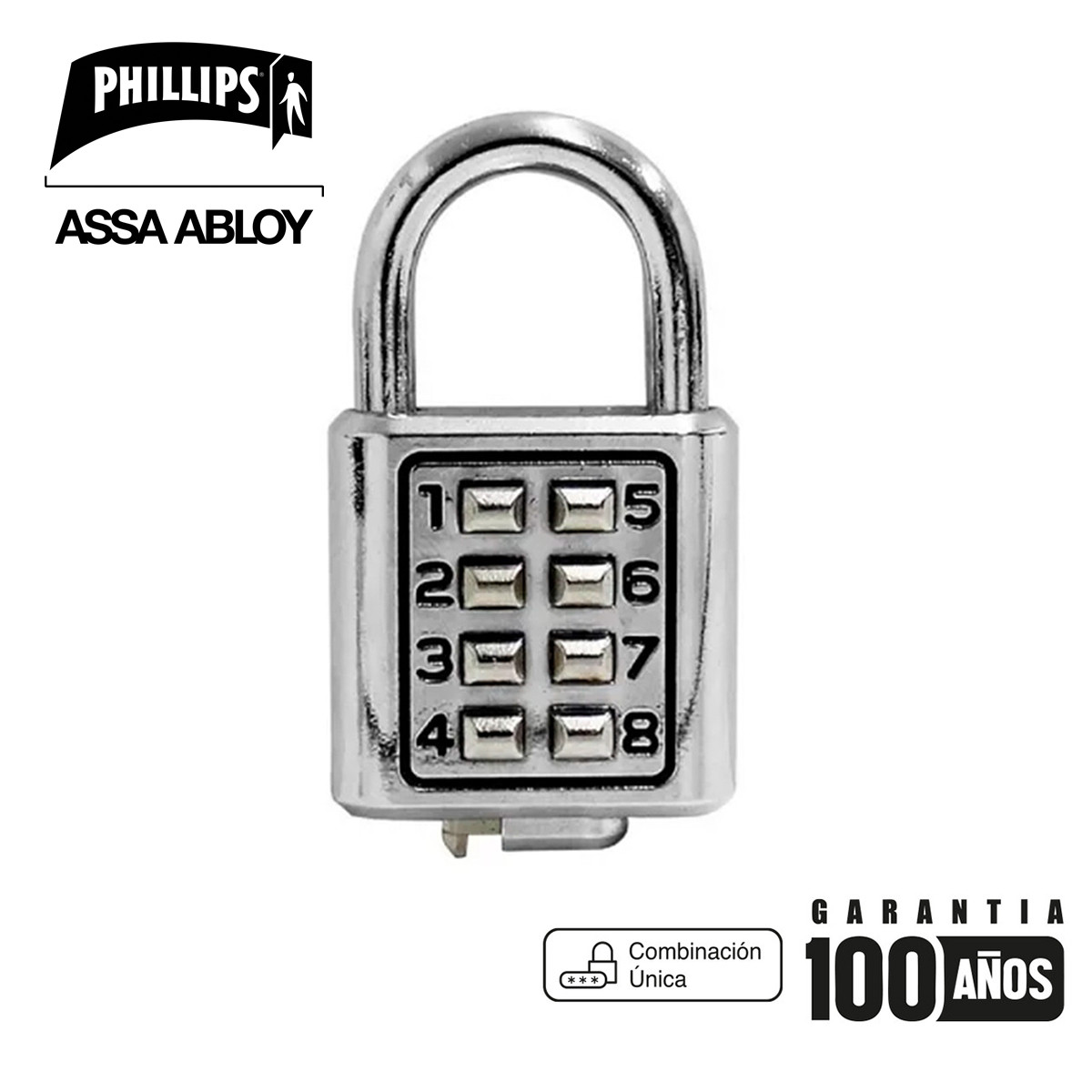 PHILLIPS - CANDADO DIGITAL 35 C BLI STER
