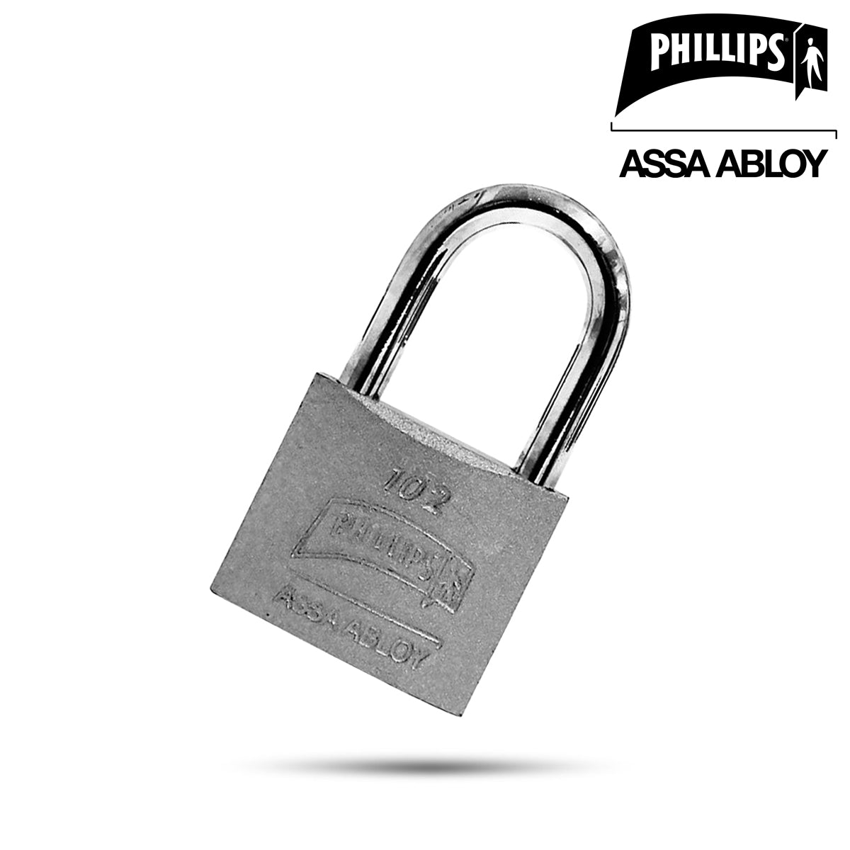 PHILLIPS - CANDADO HIERRO 102GL CAJA