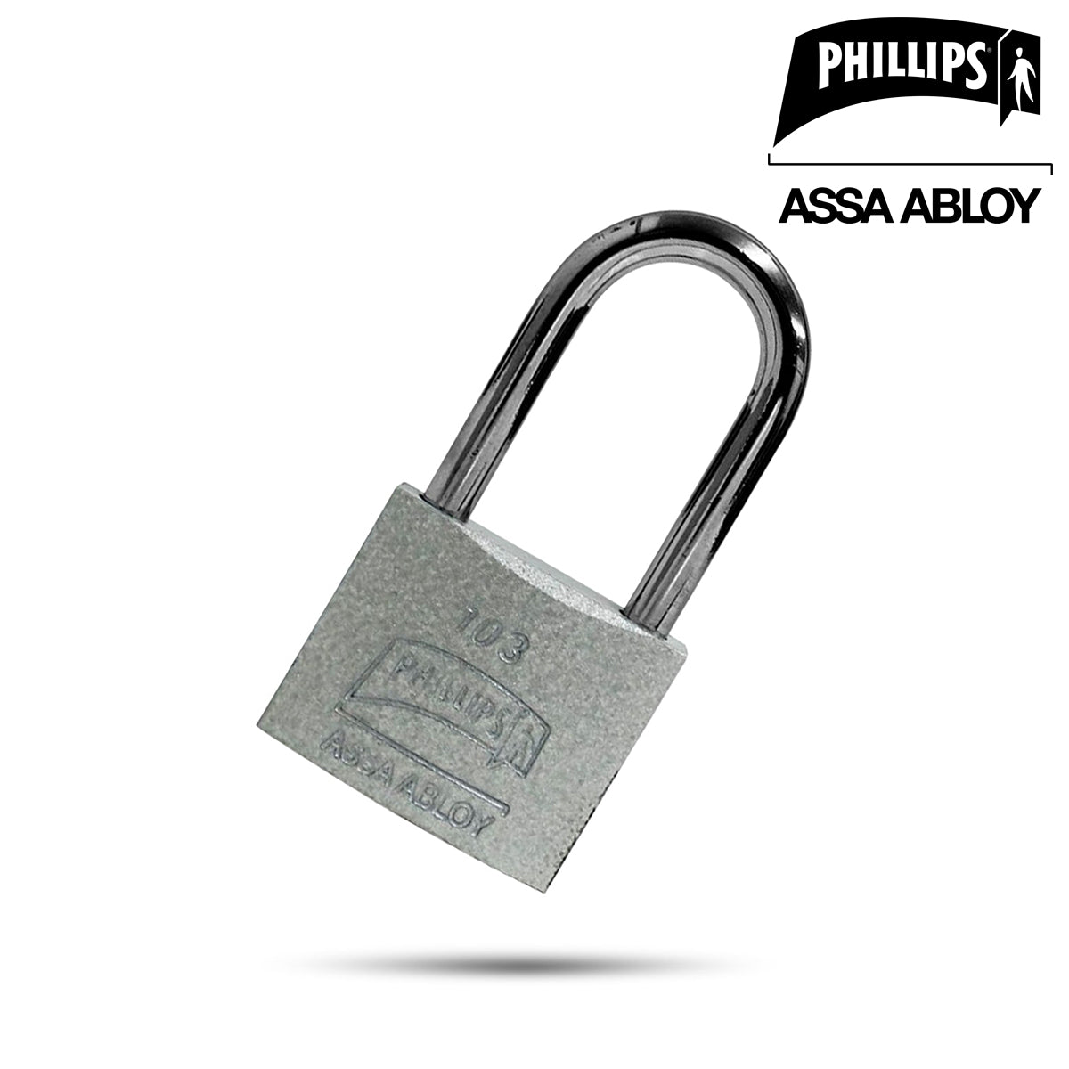 PHILLIPS - CANDADO HIERRO 103GL CAJA