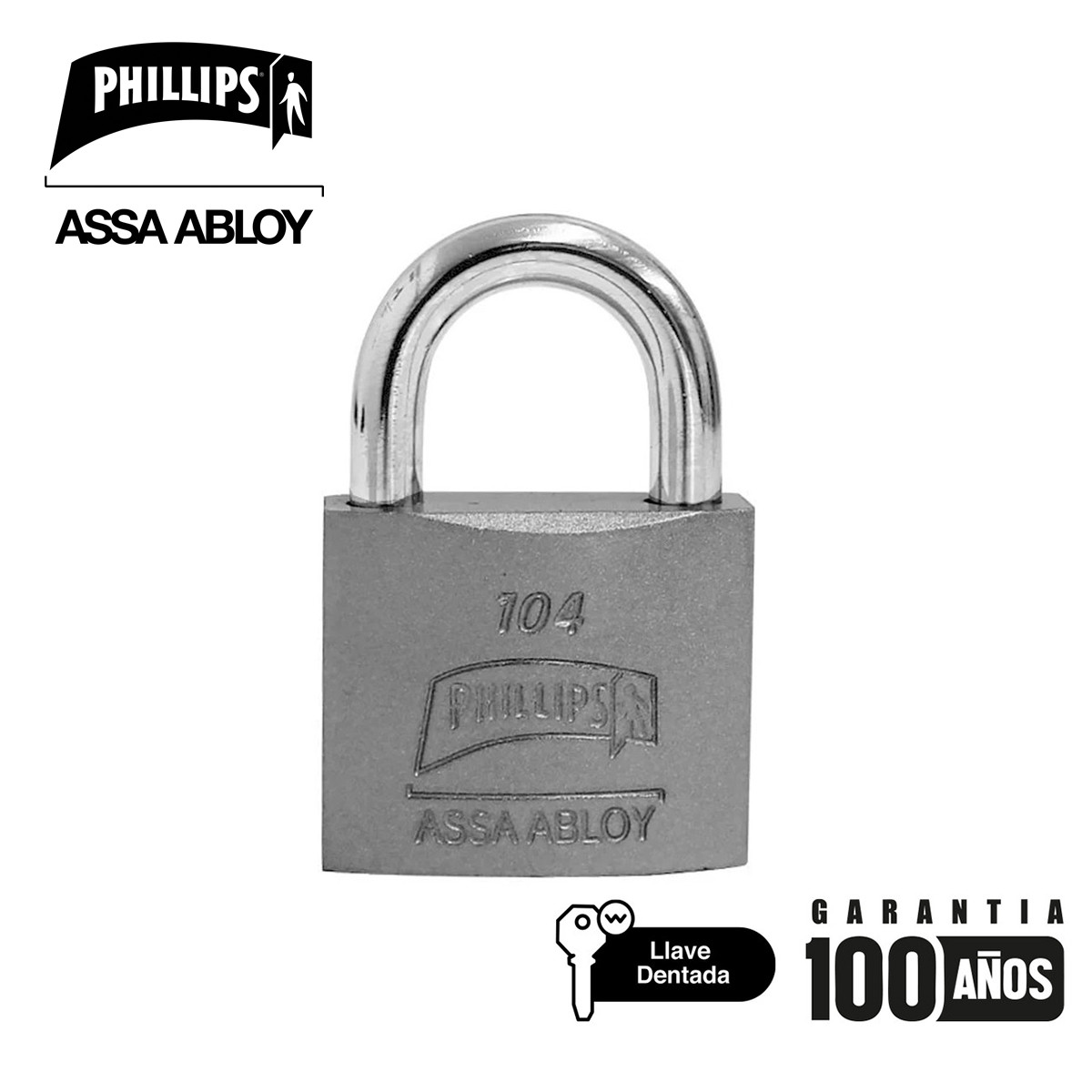 PHILLIPS - CANDADO PHILLIPS 104 GL BP