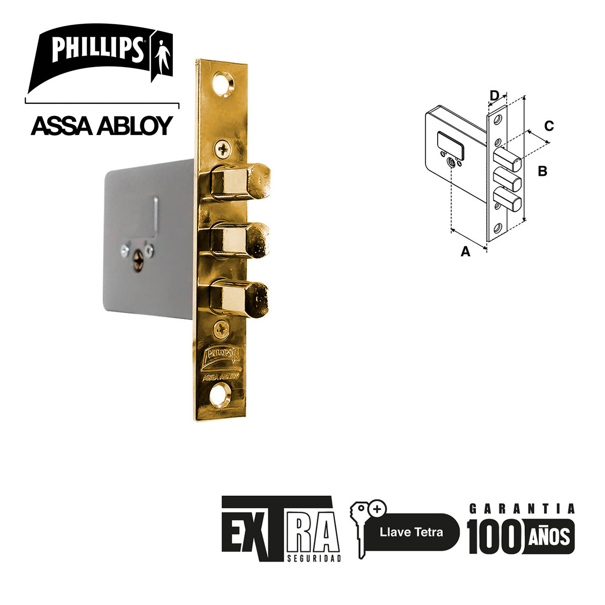 PHILLIPS - EMBUTIR X-1000BOLT L CAJ A