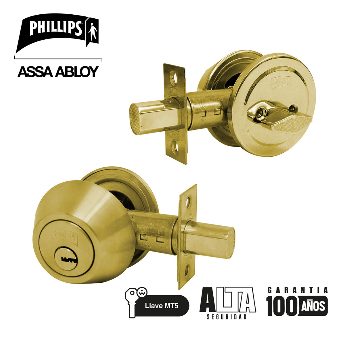 PHILLIPS - CERROJO AS B260 LL-M LB BP