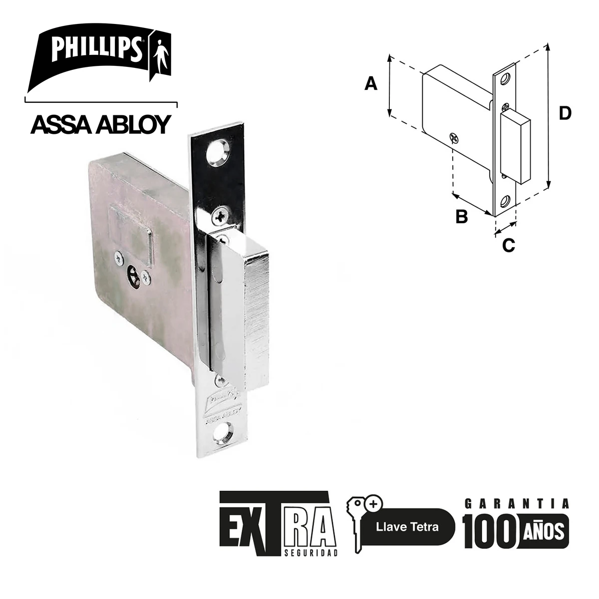 PHILLIPS - EMBUTIR X-1000 C CAJA