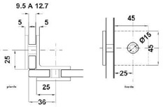 BRUKEN - BRK2732 ORB CLIP P VID V-V LATCCE2732-10MMORB/BRK2732