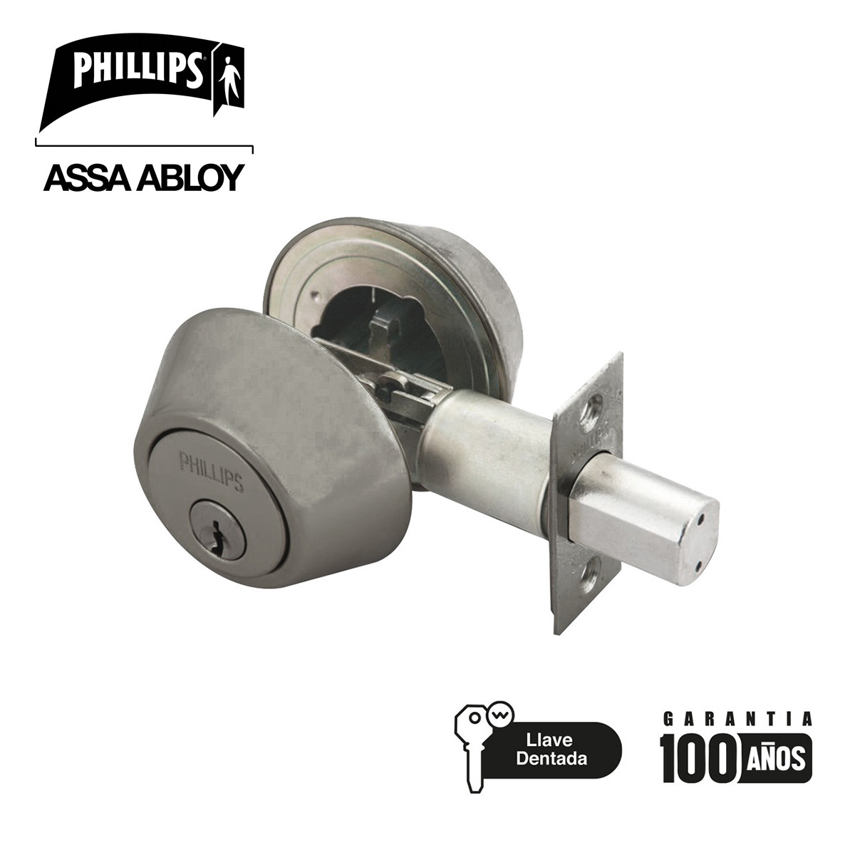 PHILLIPS - CERROJO B262 LL-LL CM BP