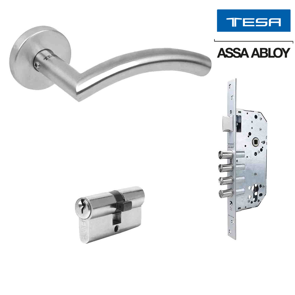 TESA - BRESCIA DOBLE ROSETA MANIJA-MANIJA REVERSIBLE RB100 T5LL 35X35