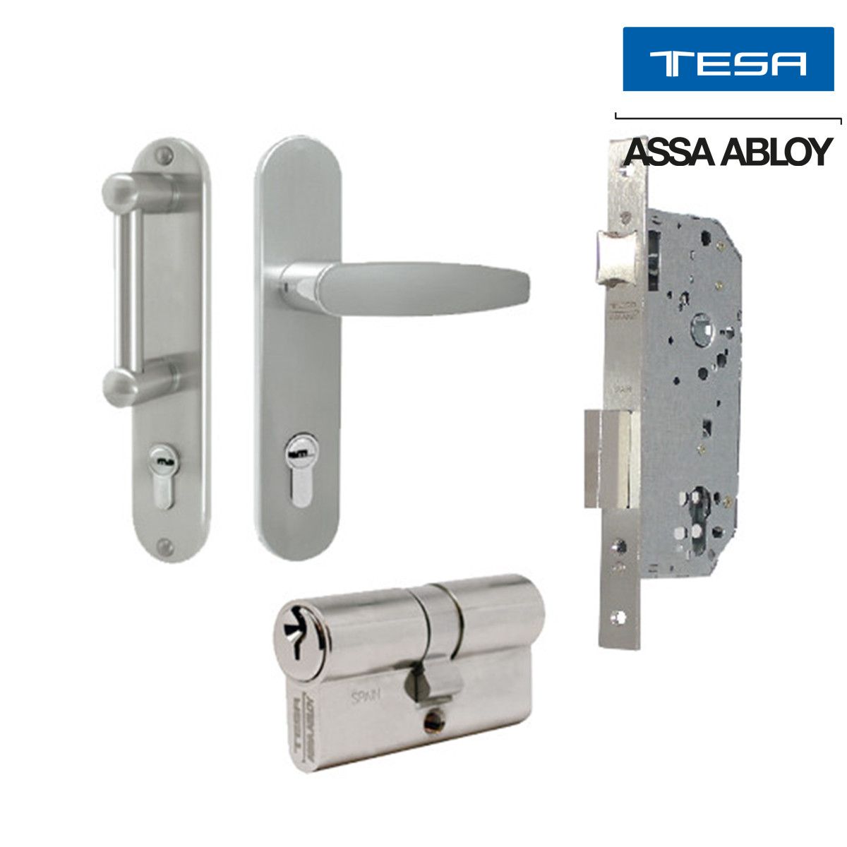 TESA - JEREZ PLACA LARGA MANIJA-JALADERA DERECHA 4030 T535X35 LL LA CAJA MTO (MAKE TO ORDER)