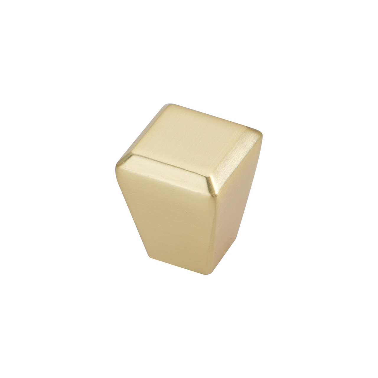 TESA - JALADERA BOTÓN CELESTE 59G LATÓN SATINADO
