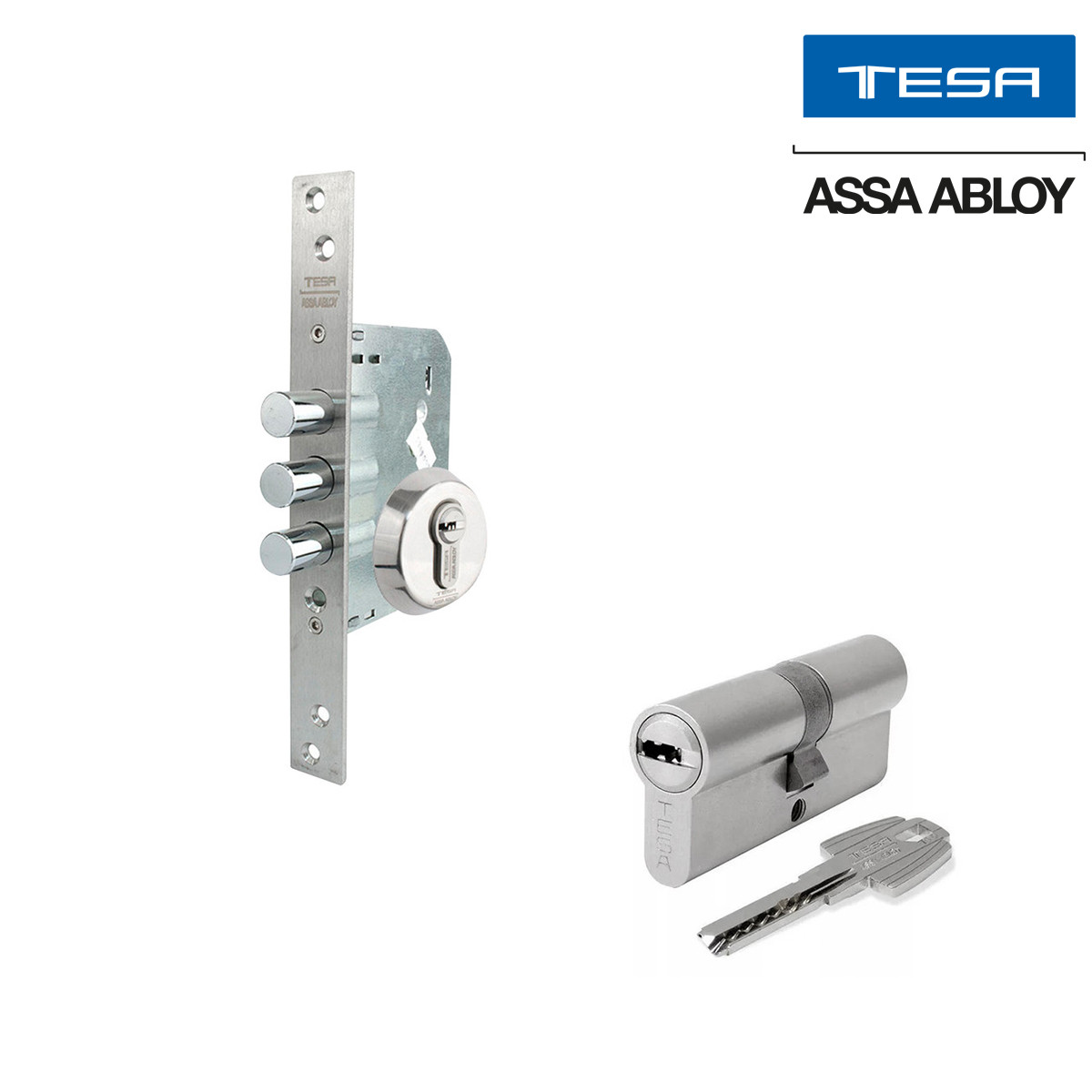 TESA - MECANISMO RB101 LL 3030 T60 NIQUELADO