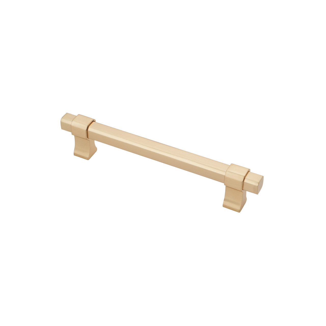 TESA - JALADERA 128MM POLARIS 100G LATÓN SATINADO