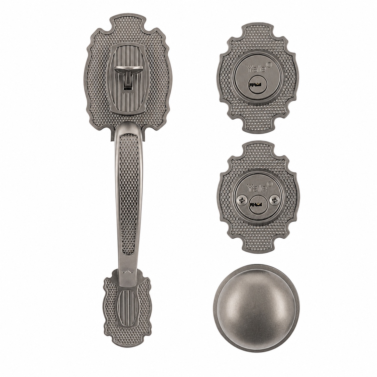 YALE - GATILLO TAPACHULA GUM METAL LLAVE - LLAVE