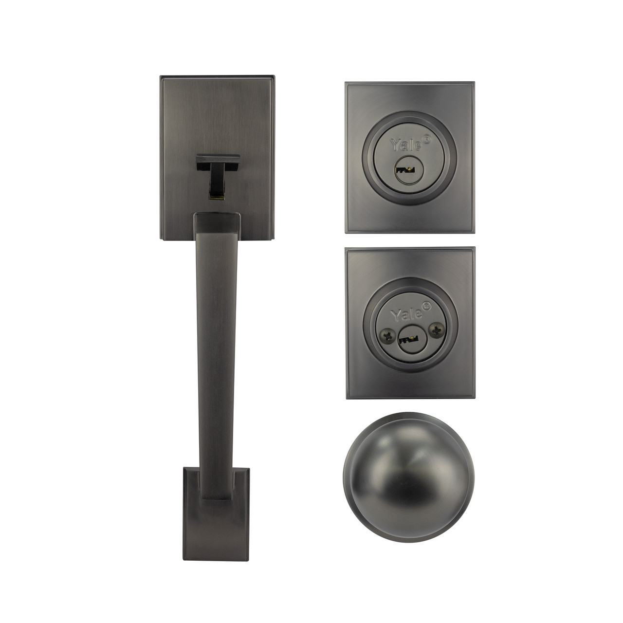 YALE - GATILLO MITLA GUM METAL LLAVE - LLAVE