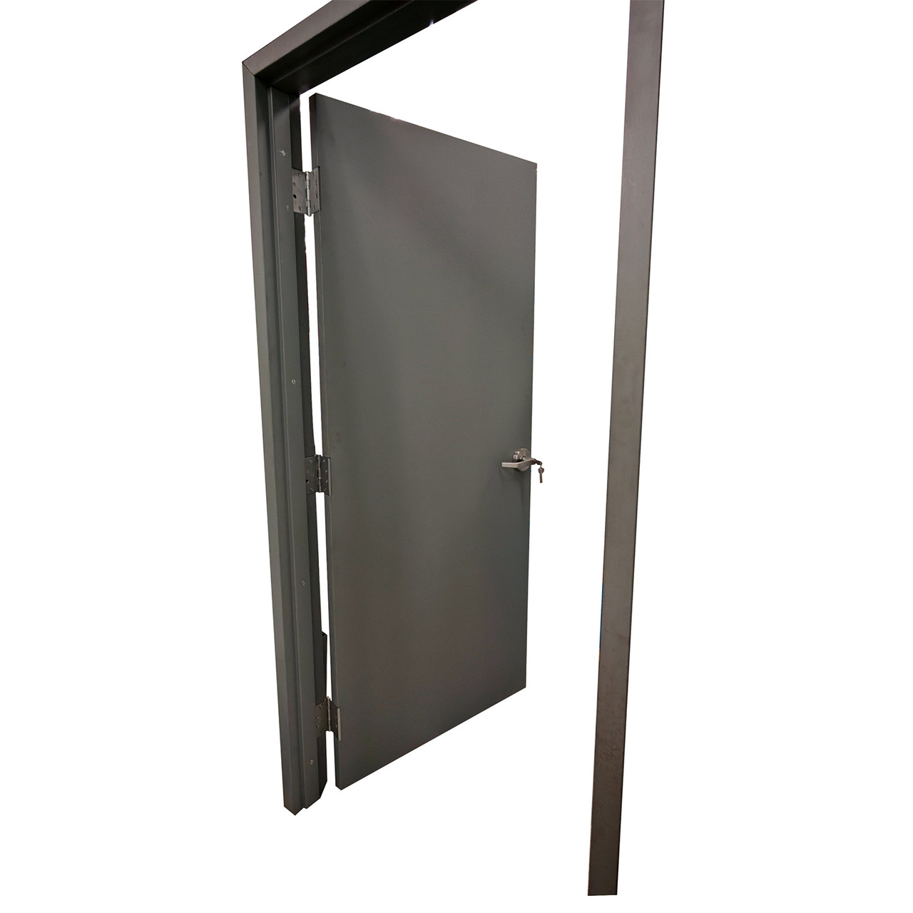 ANSI - KIT 1.1 PUERTA METALICA 3´0" X 7´0" CAL.18 RH CONTR CON CERRADURA APERTURA IZQUIERDA
