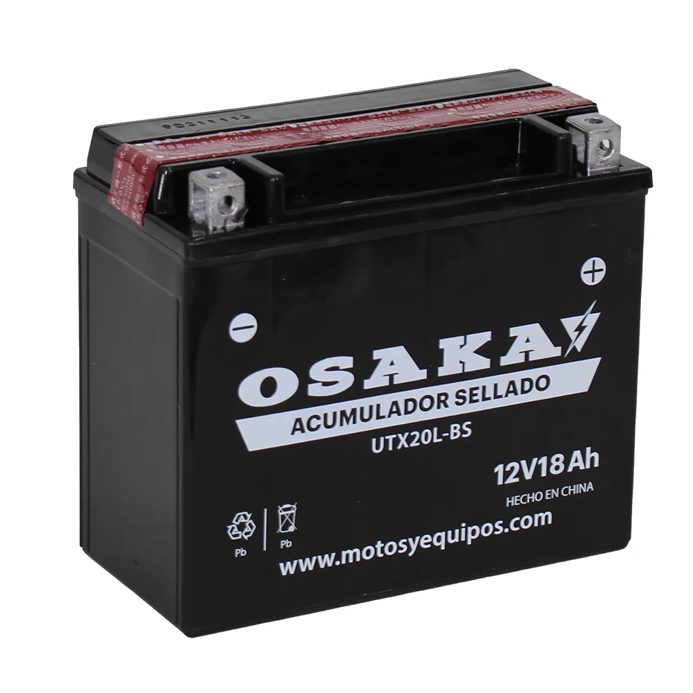 ACUMULADOR SELLADO OSAKA YTX20L-BS (3 PIEZAS X CAJA)