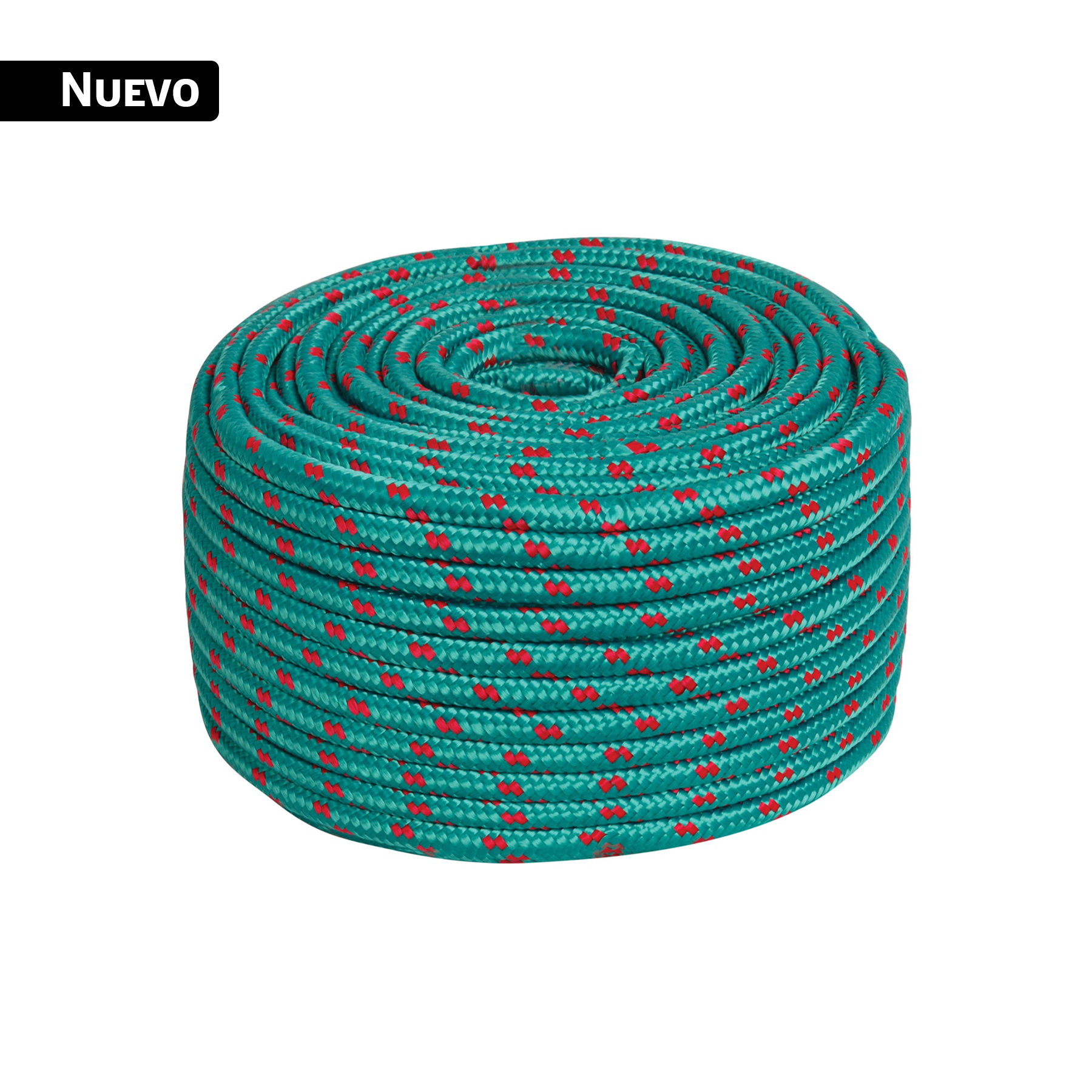 Piola de Polipropileno trenzada, multicolor, 8mm, 1 Kg