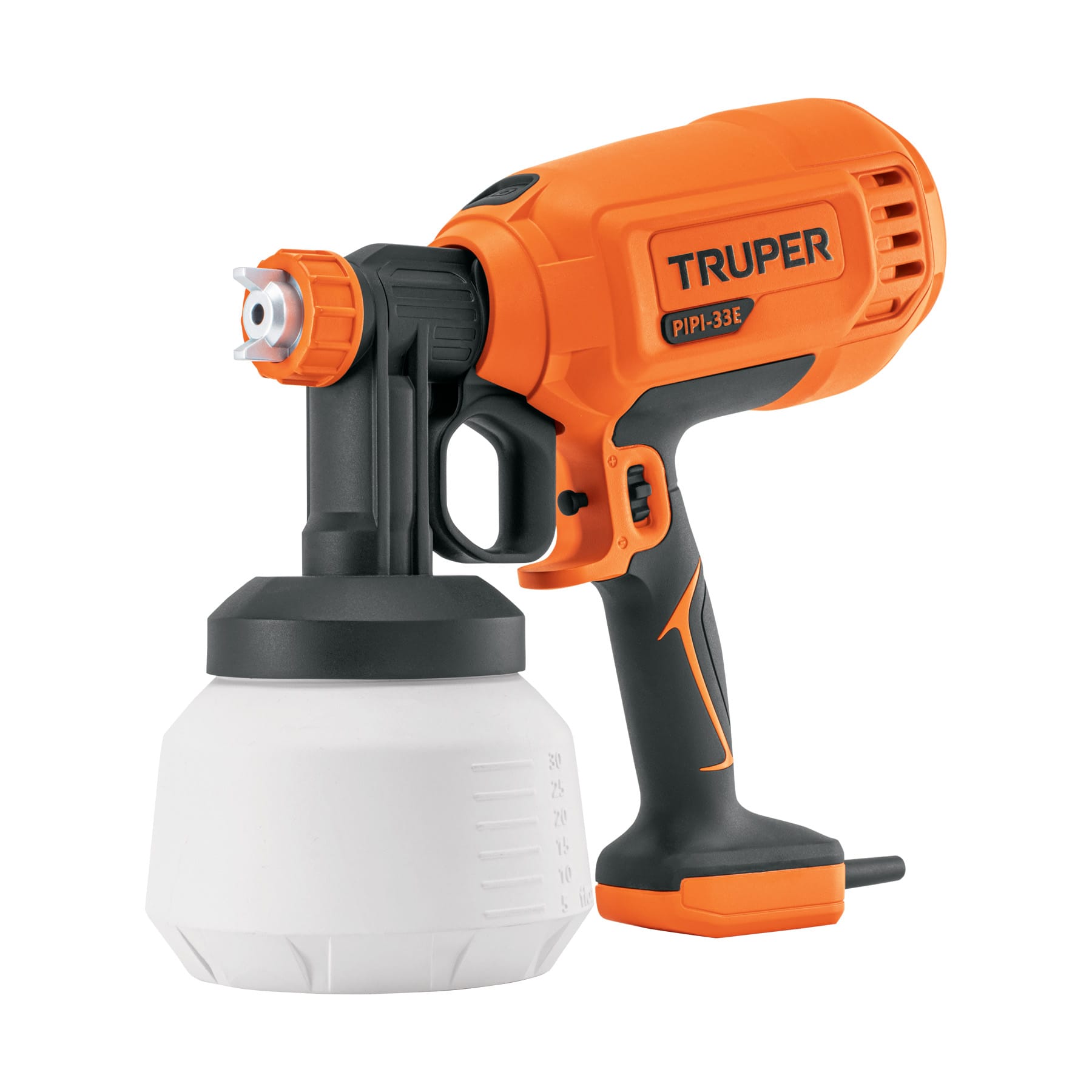 Truper PIPI-33E, Pistola para pintar eléctrica, 330 W : :  Herramientas y Mejoras del Hogar