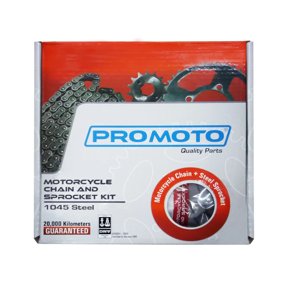 JUEGO ENGRANES PROMOTO 45DX14D CON CADENA 428X98 P/YAMAHA YB