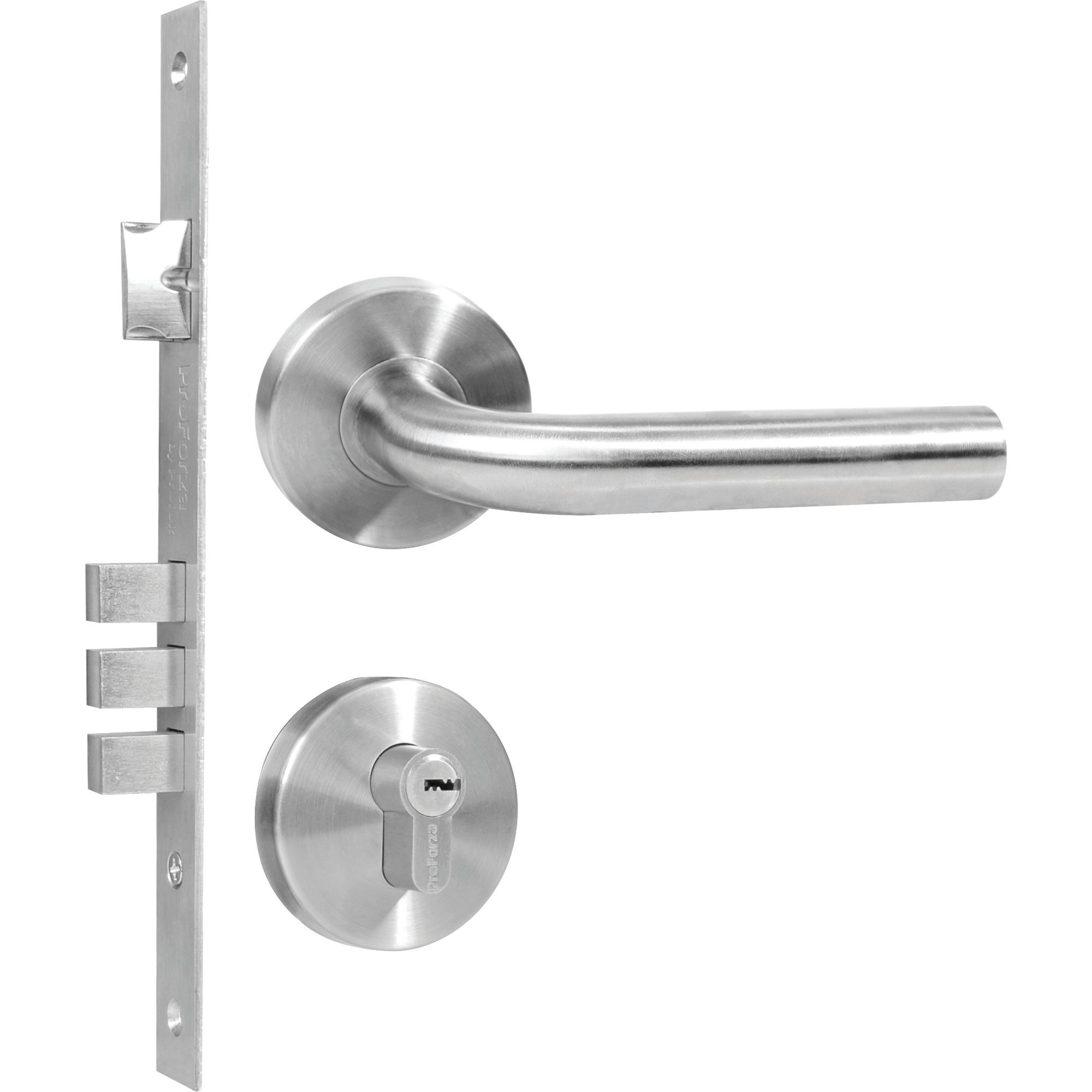 Mecanismo de embutir A.Inox para cerradura Calabria Proforza