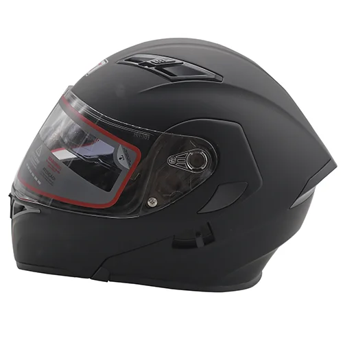 CASCO ABATIBLE R7 RACING UNSCARRED SOLID DOBLE MICA DOT S NE