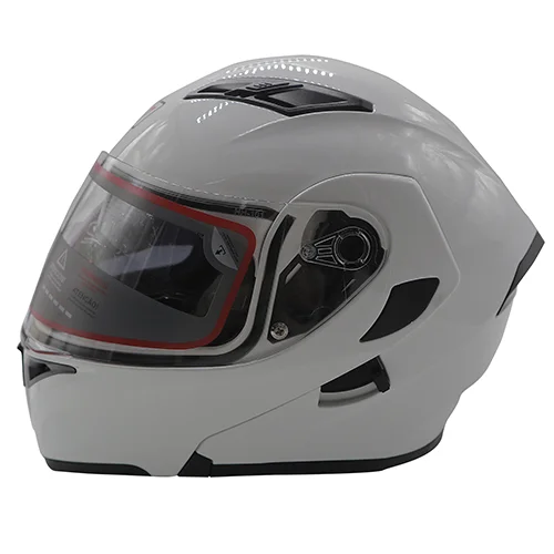 CASCO ABATIBLE R7 RACING UNSCARRED SOLID DOBLE MICA DOT XL B