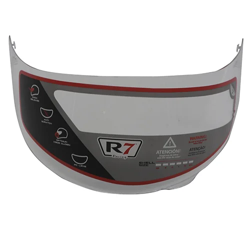 MICA PARA CASCO R7 RACING P/UNSCARRED TRANSPARENTE