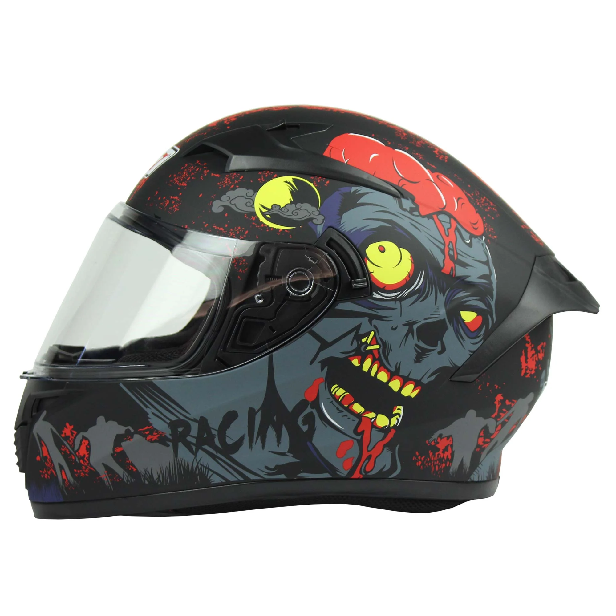 CASCO CERRADO R7 RACING R7-108 CALAVERA L NGO/GRS