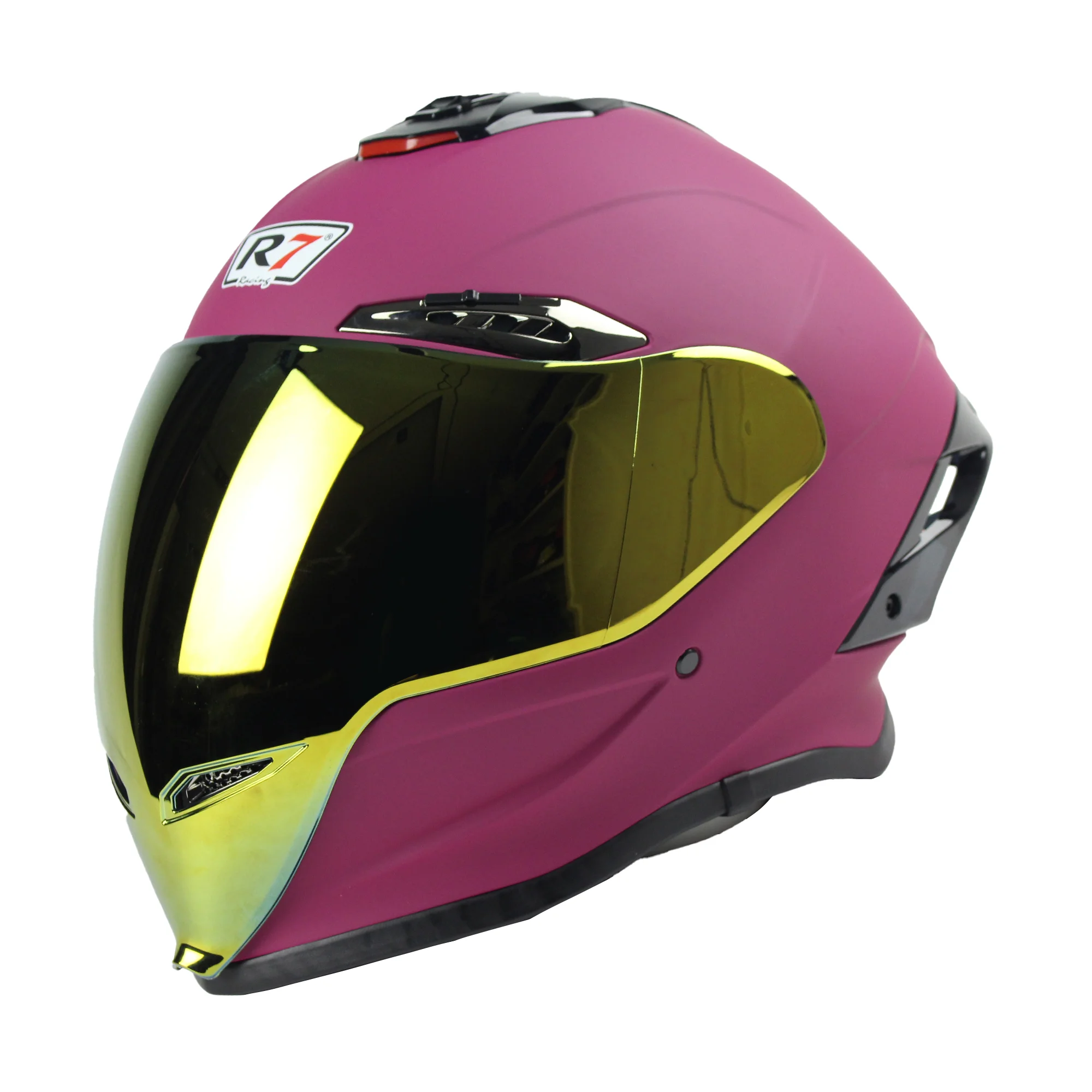 CASCO CERRADO R7 RACING R7-109 L MAGENTA