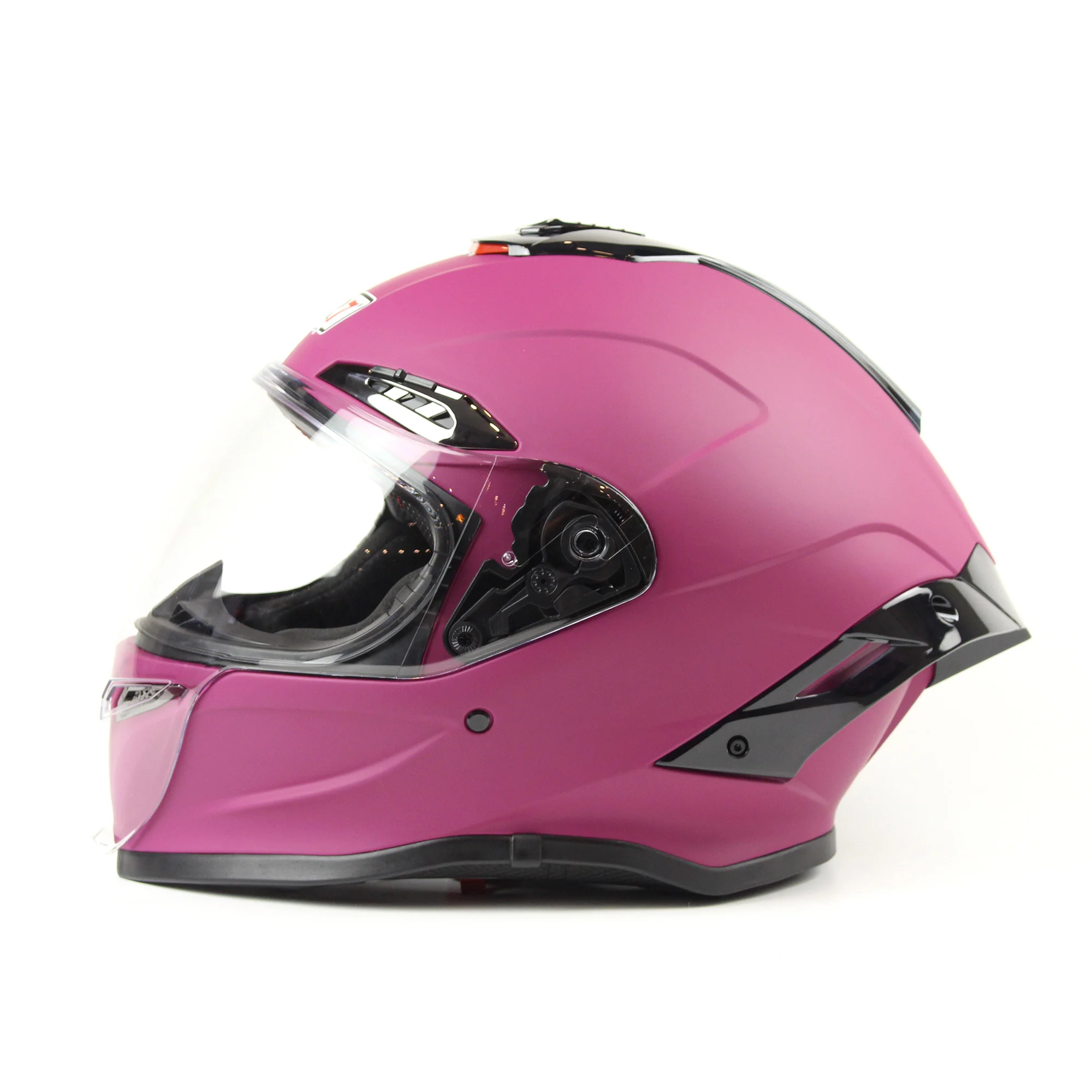 CASCO CERRADO R7 RACING R7-109 L MAGENTA MATE