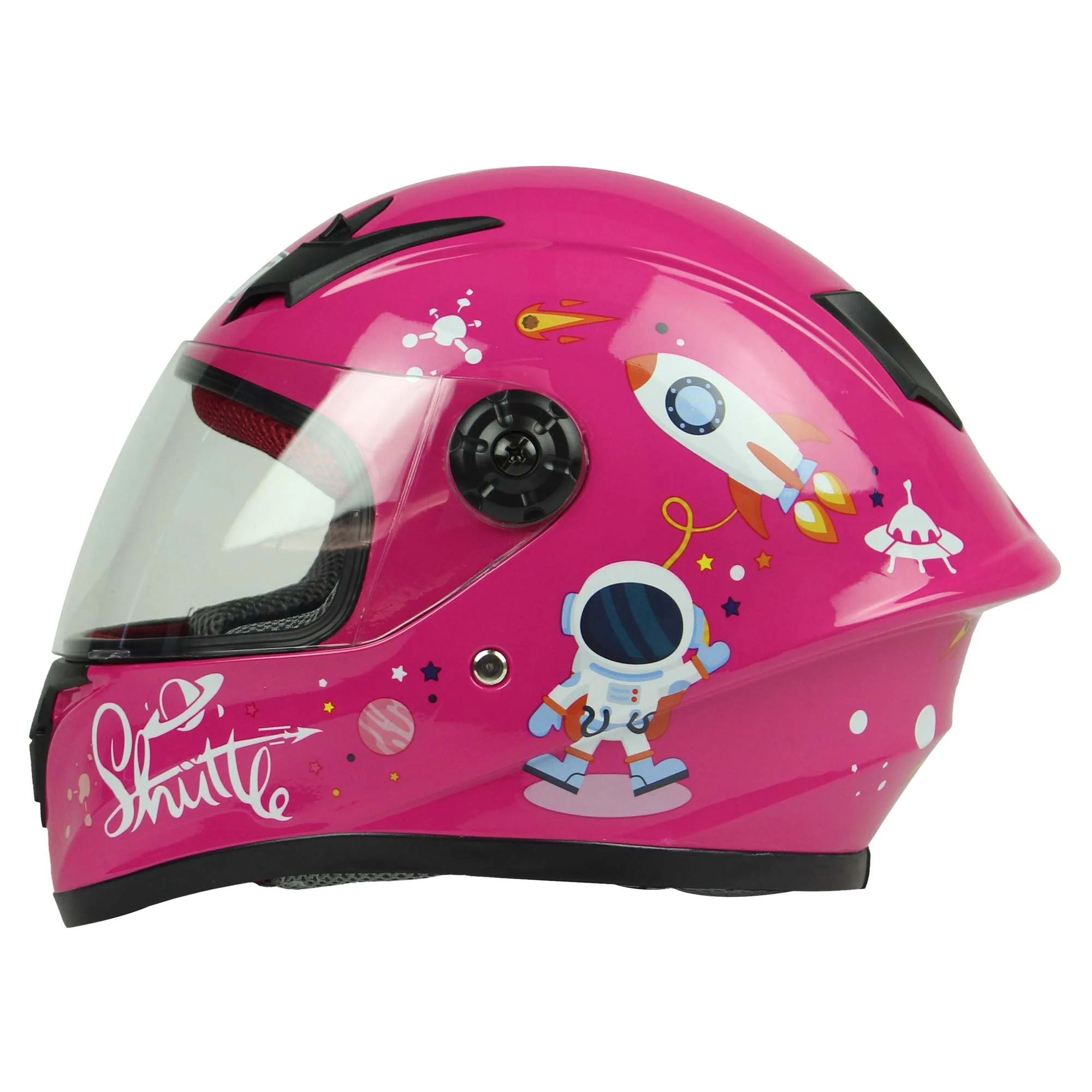 CASCO JUNIOR R7 RACING R7-506 ASTRONAUTA M ROSA CERRADO