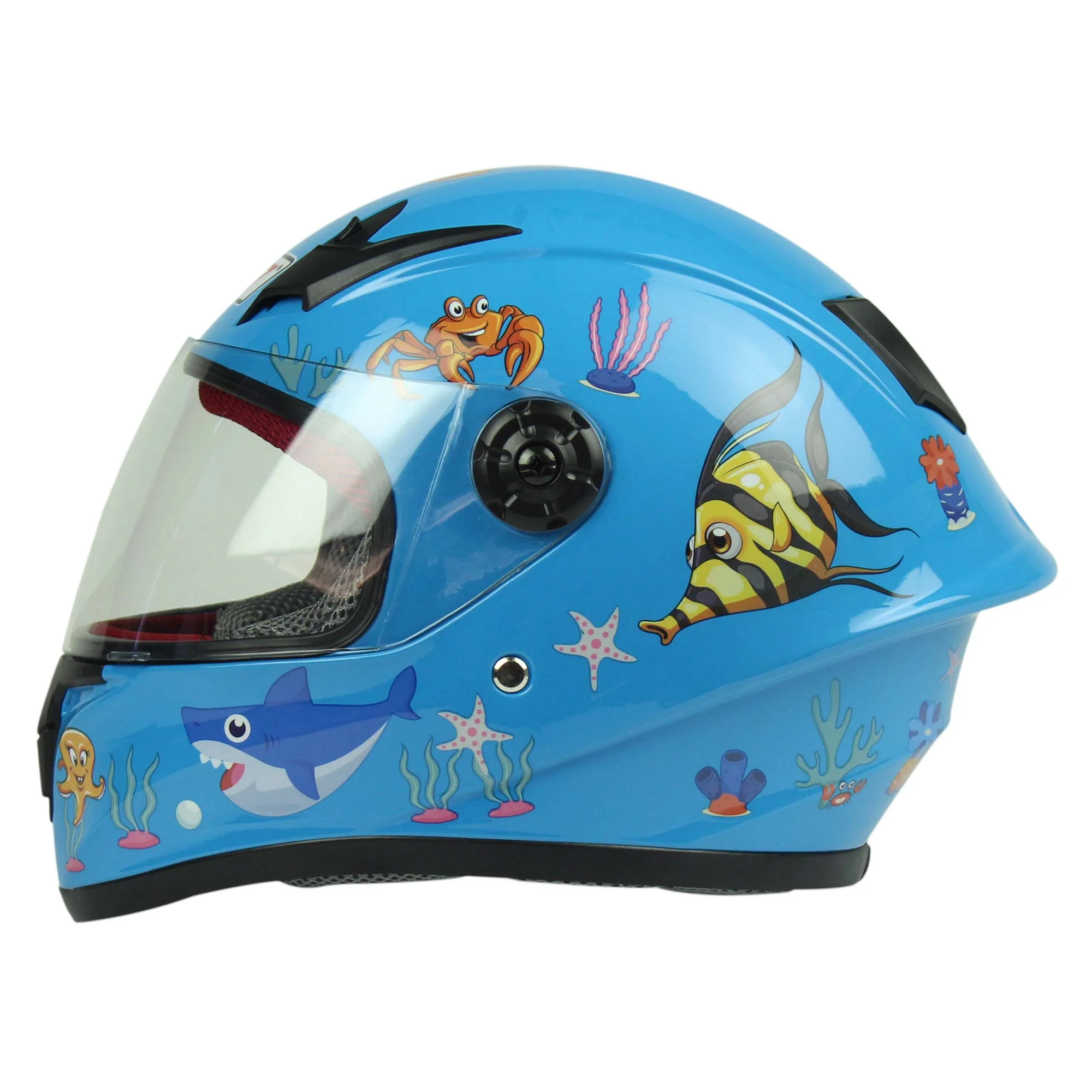 CASCO JUNIOR R7 RACING R7-506 ASTRONAUTA S AZUL CERRADO