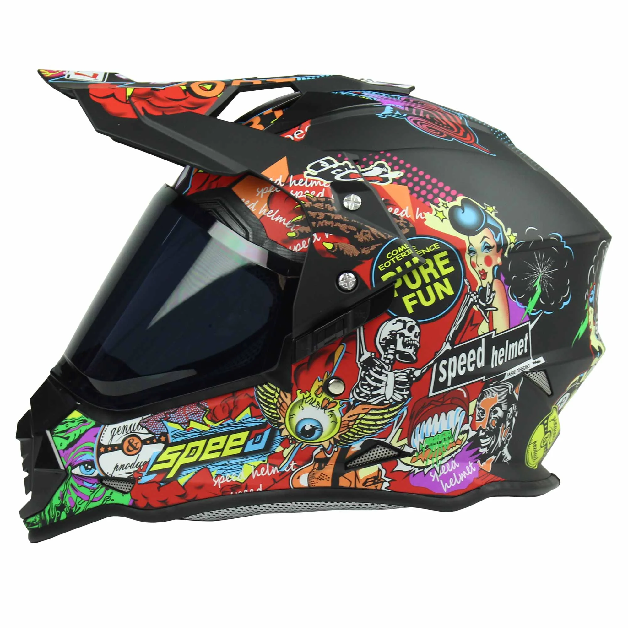 R7-RACING-7107-1197 / 7107-1197 TRUPER CASCO CROSS CITY R7 RACING R7 ...