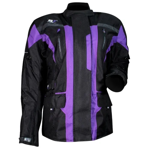 CHAMARRA DEPORTIVA R7 RACING S MORADO R7-246 TEXTIL P/DAMA