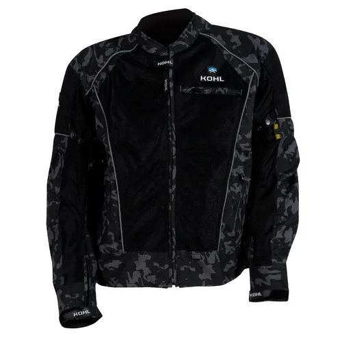 CHAMARRA DEPORTIVA KOHL XXL NGO/CAMO KOHL-315 TEXTIL VENTILA
