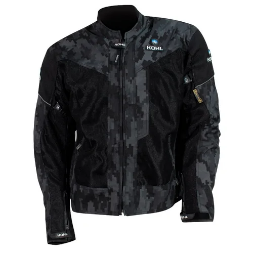 CHAMARRA DEPORTIVA KOHL XXL NGO/CAMO KOHL-314 TEXTIL VENTILA