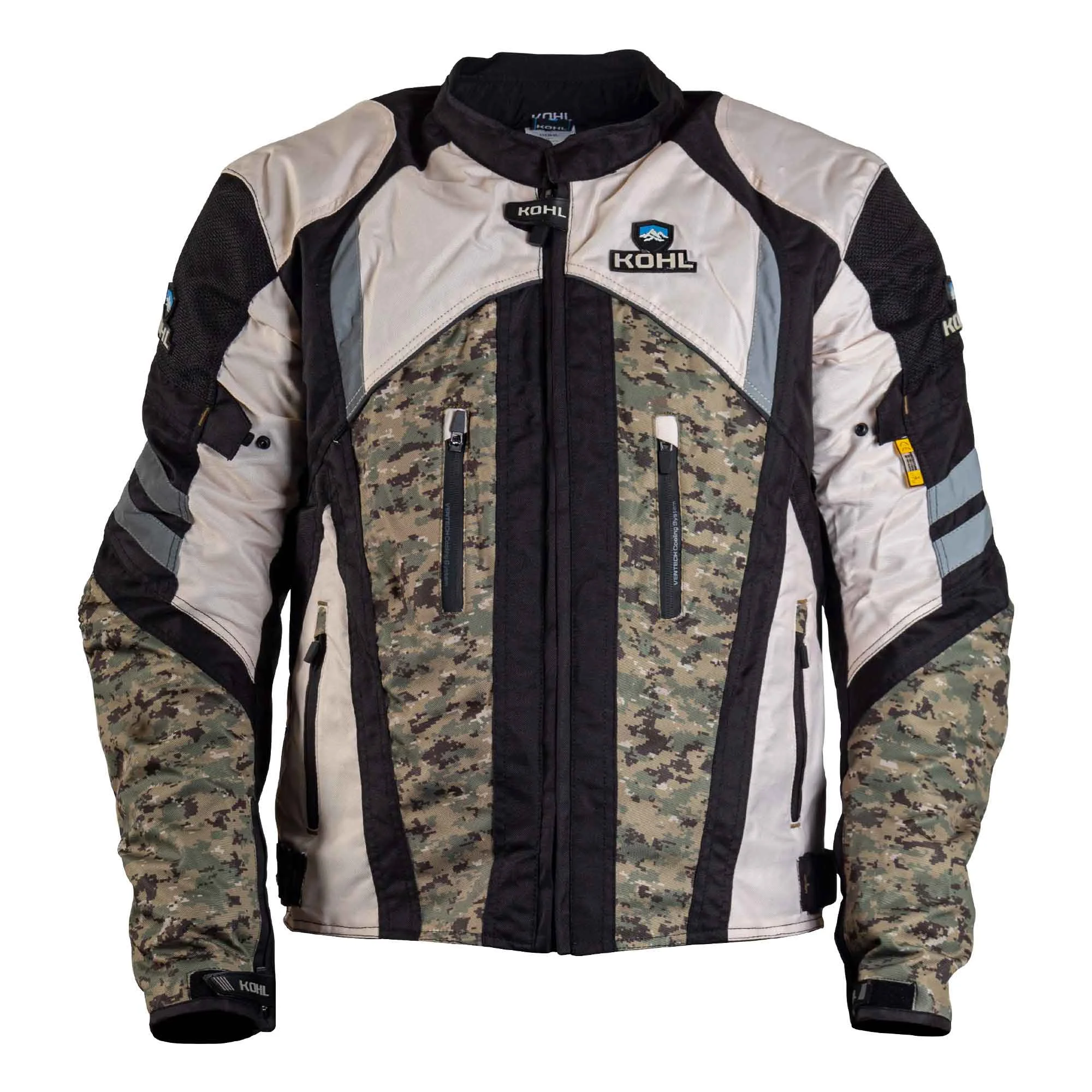 CHAMARRA DEPORTIVA KOHL XXL BEIGE/CAMO KOHL-107 TEXTIL