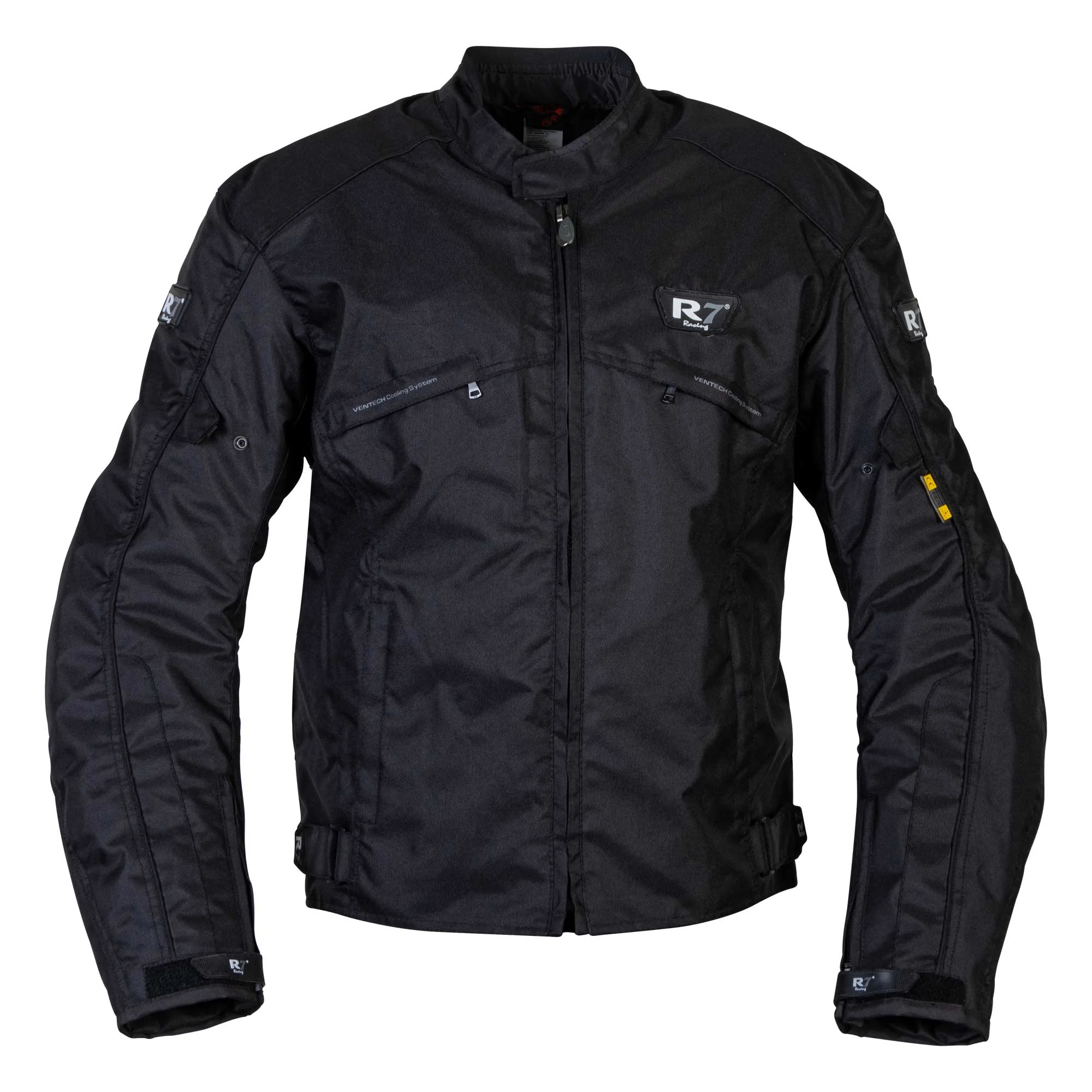 CHAMARRA DEPORTIVA R7 S NEGRO R7-121 TEXTIL