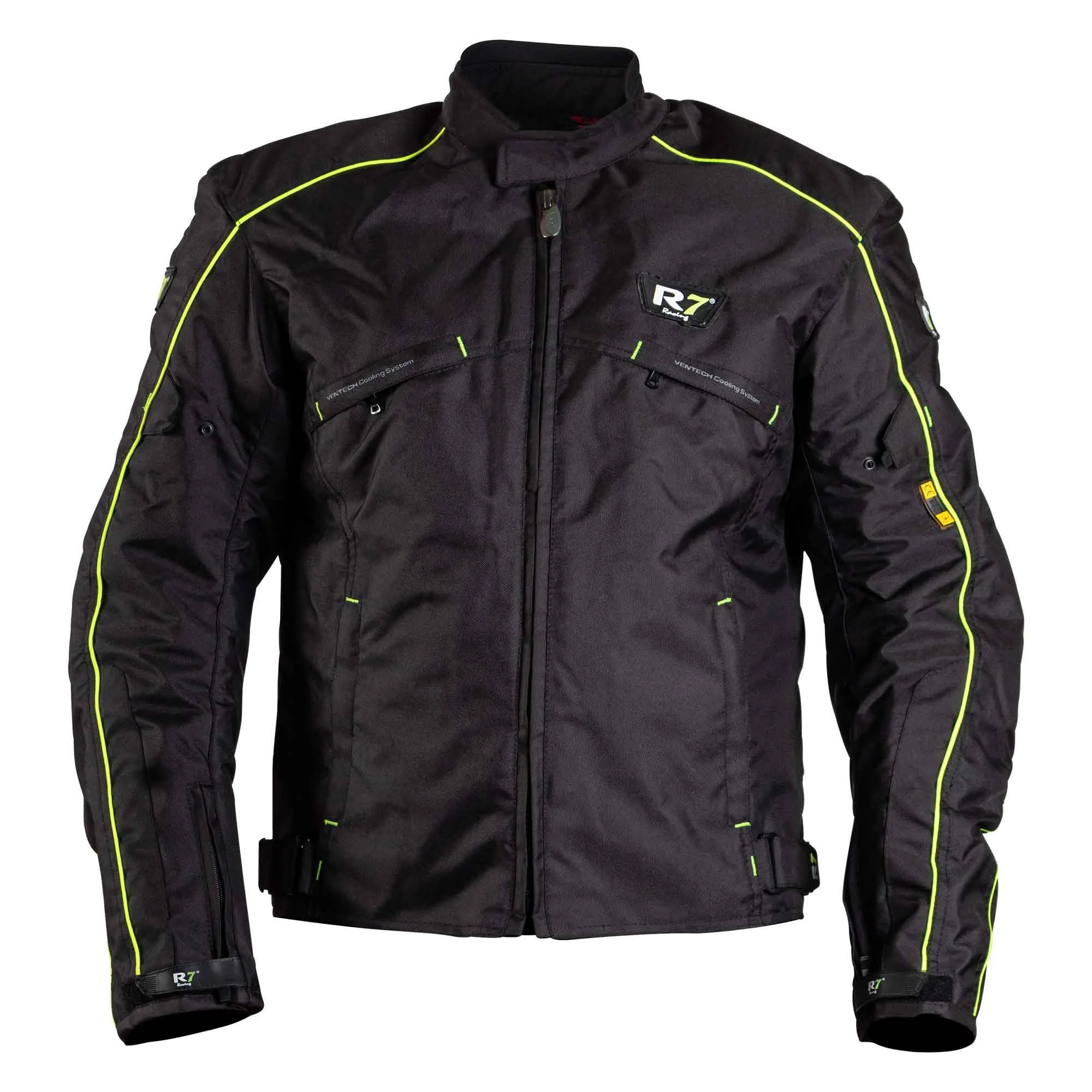 CHAMARRA DEPORTIVA R7 S VERDE R7-121 TEXTIL