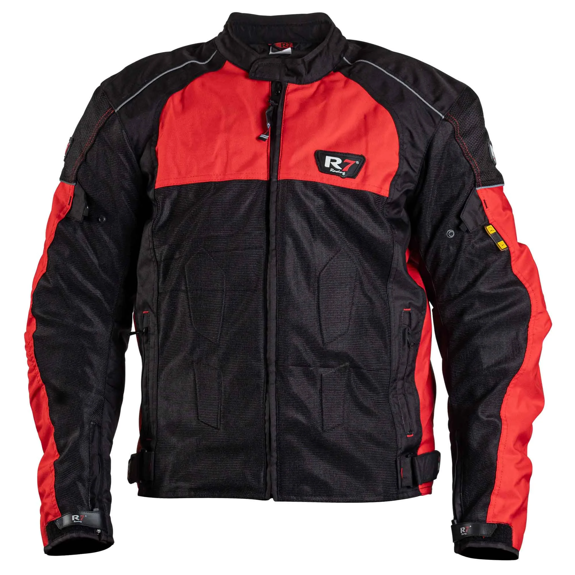 CHAMARRA DEPORTIVA R7 M ROJO R7-302X TEXTIL