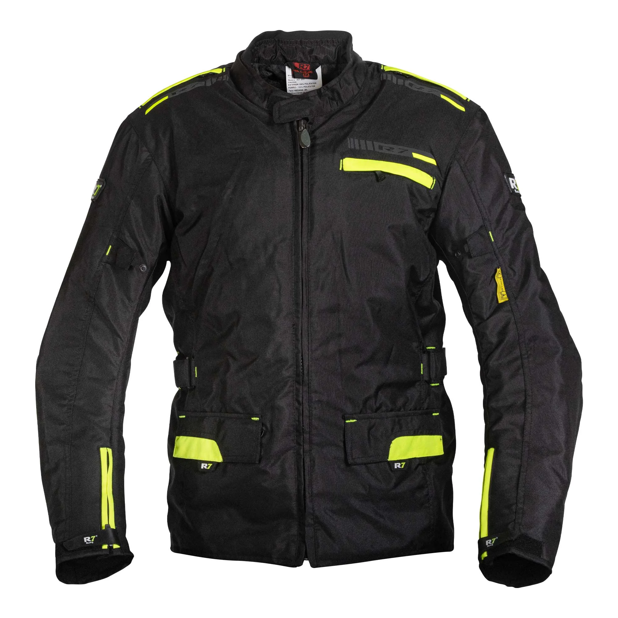 CHAMARRA DEPORTIVA R7 RACING XS VERDE R7-231 TEXTIL